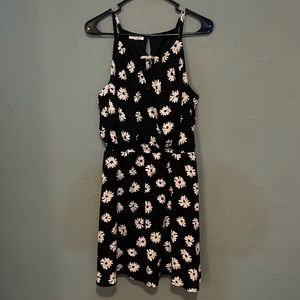 Maurice’s floral black and white dress